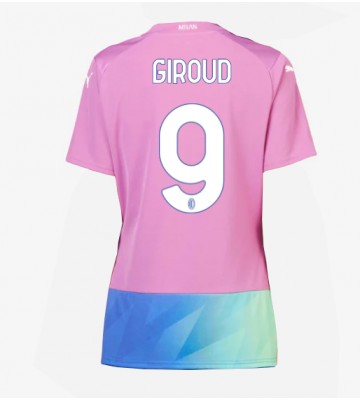 AC Milan Olivier Giroud #9 Tredjetröja Dam 2023-24 Kortärmad